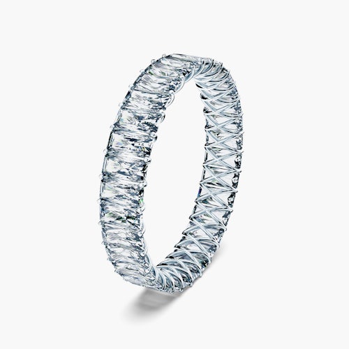 Pierścionek SAVICKI: białe złoto, diamenty